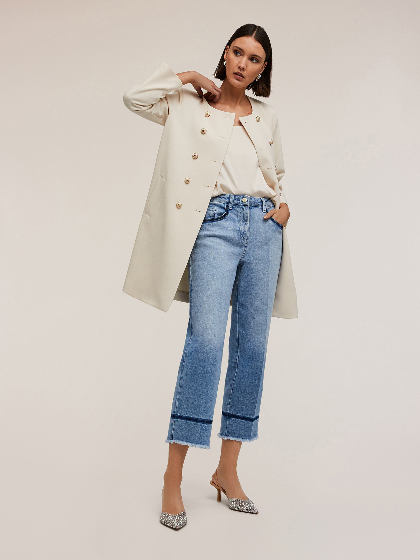 Elegant unlined coat image number 0