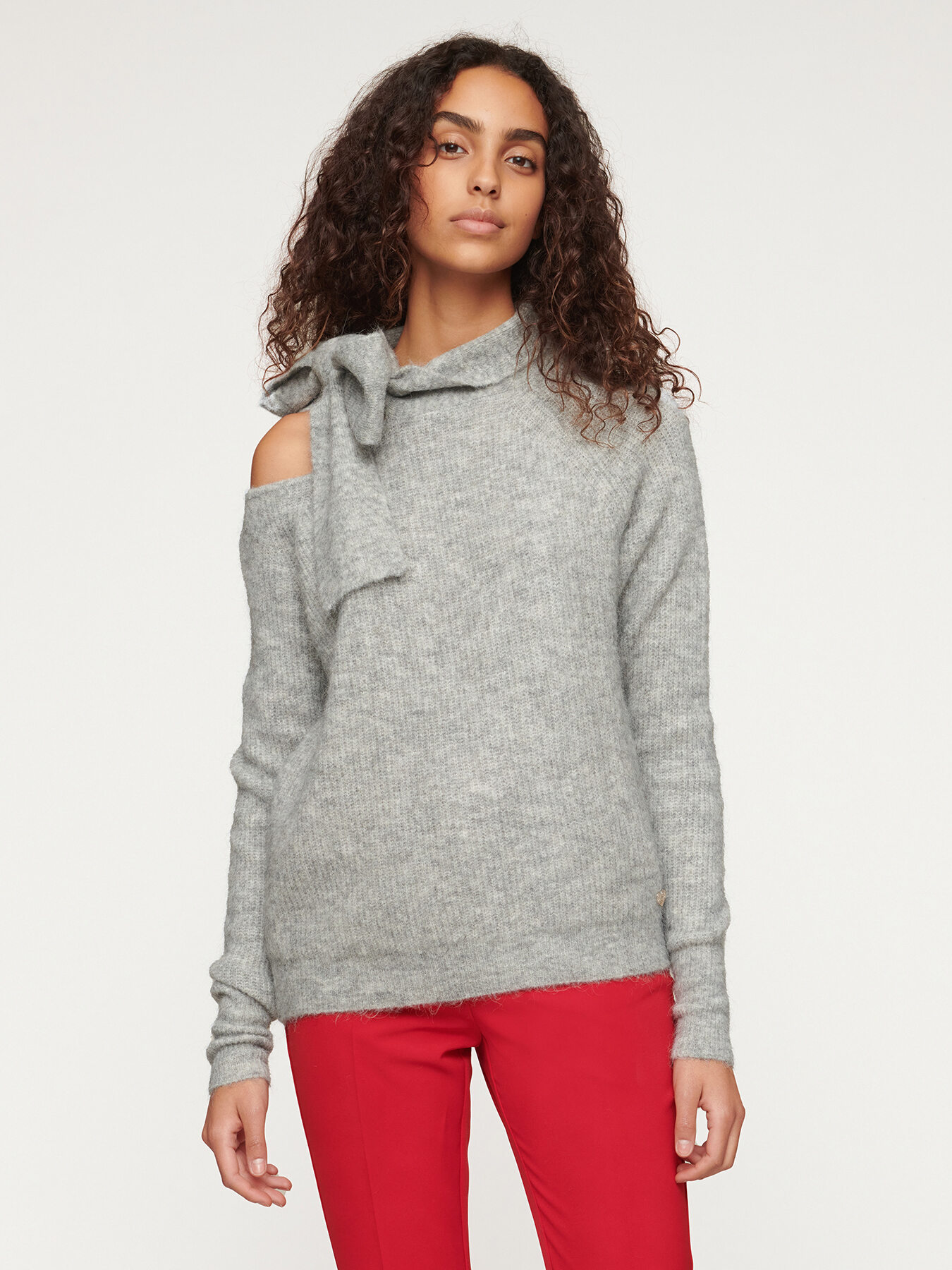 Oversize-Pullover mit Schalkragen image number 0