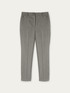 Houndstooth patterned regular trousers image number 3