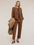 Blazer with slit at sleeve hem image number 3
