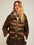 Quilted nylon jacket with padding image number 0