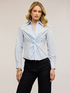 Poplin shirt with knot image number 2
