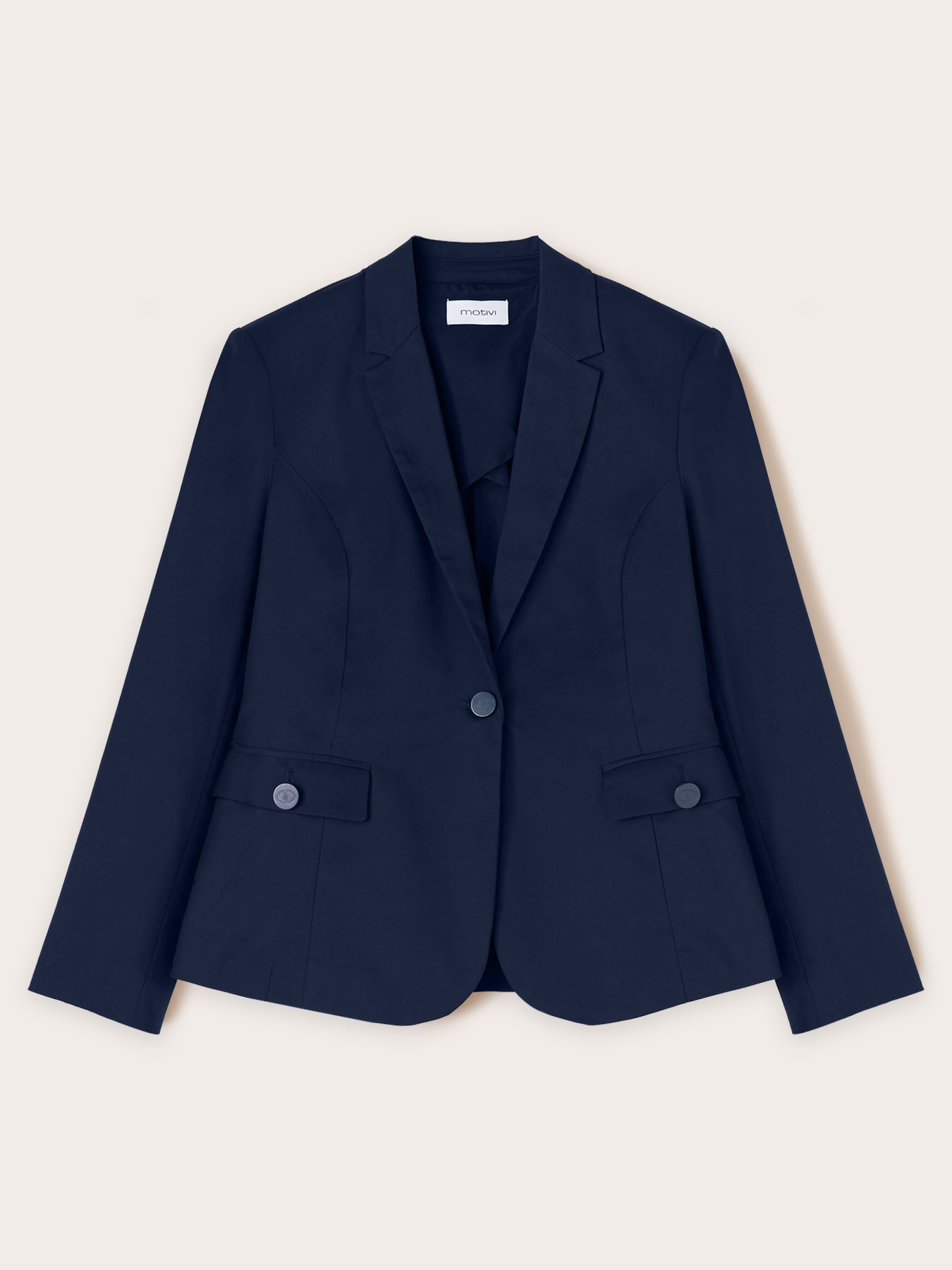 Costume Blazer Slim En Coton à Carreaux Pour Garçon - 4