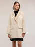 Double-breasted coat in wool blend double cloth image number 0