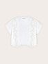 T-shirt with lace inserts image number 4