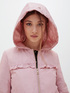 Down jacket with ruching image number 0