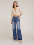 Straight, wide leg jeans image number 0