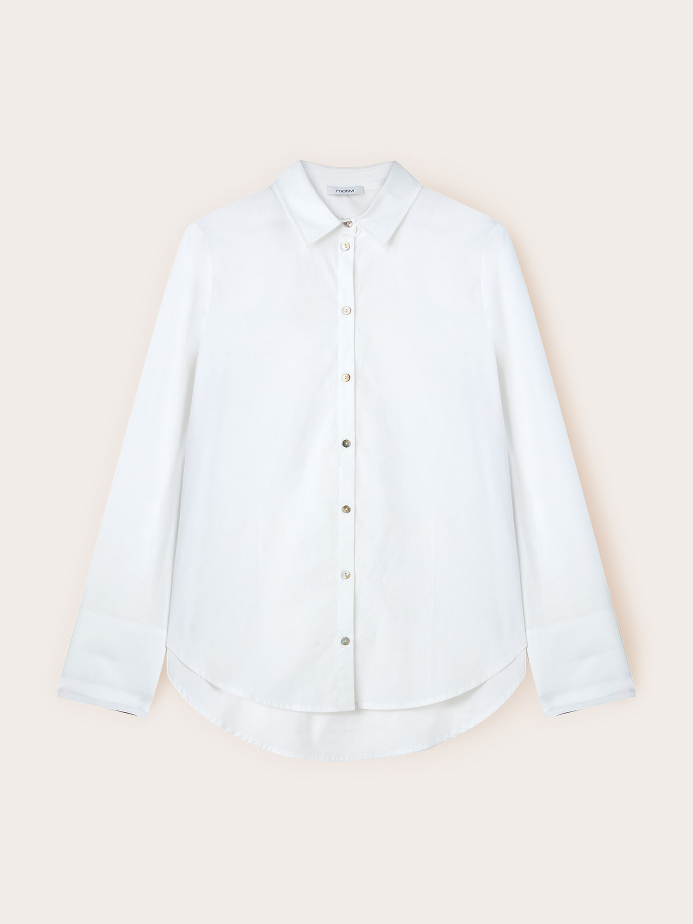Chemise en popeline avec poignets décorés image number 4