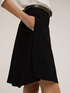 A-line skirt with asymmetrical hem image number 3