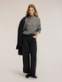 Mohair knit turtleneck with sequins image number 2