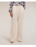 Pantalon palazzo en lyocell avec pli marqu&eacute; image number 2