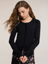 Cardigan aus glatt rechts gestrickter Strickware mit Raglan&auml;rmeln image number 2