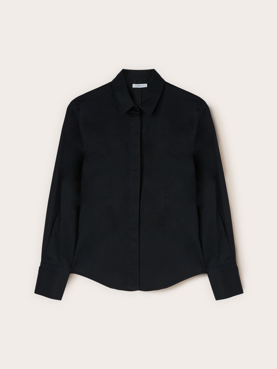 Camicia in popeline di cotone