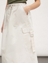 Cotton cargo skirt image number 4