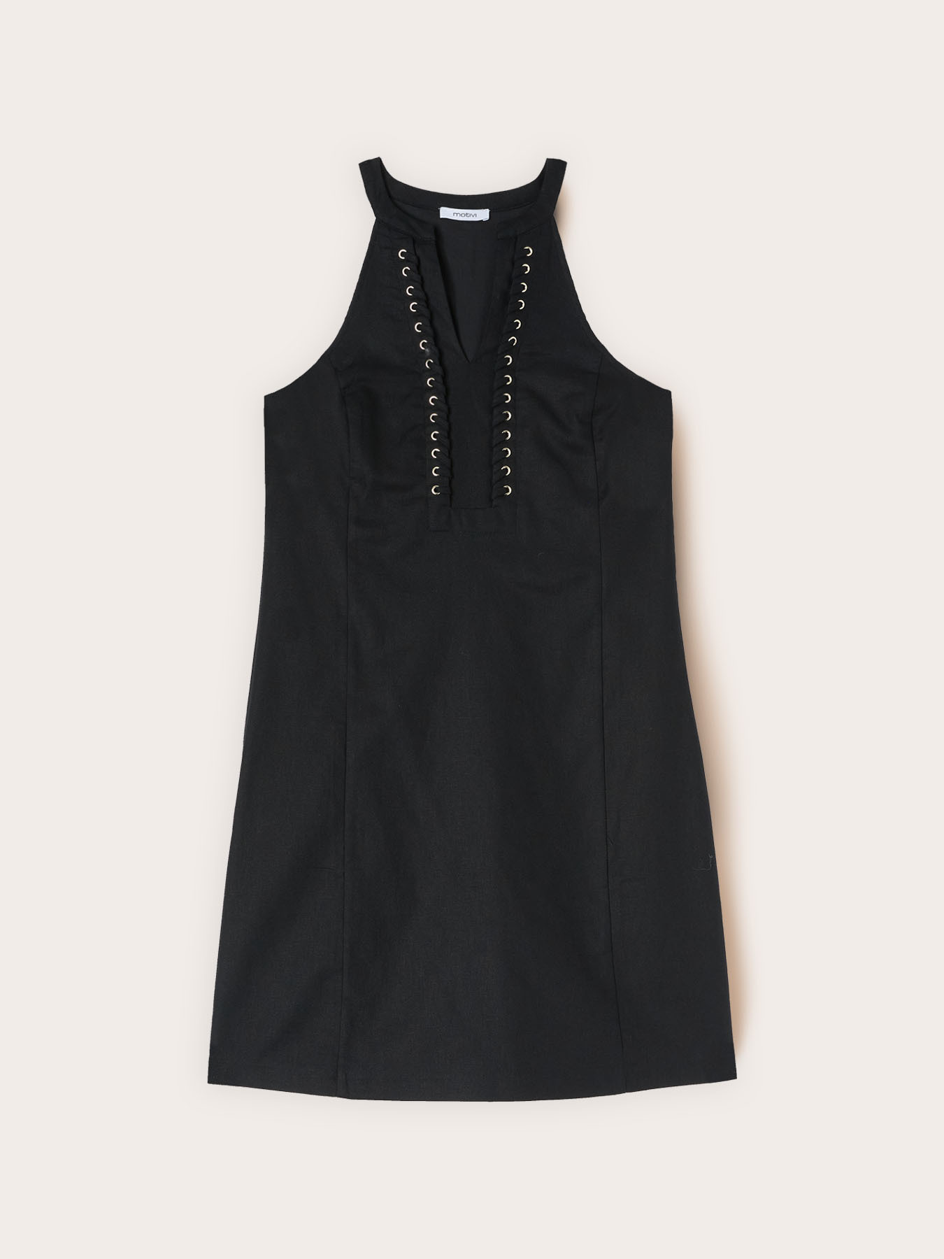 Rochie linie A din amestec de in image number 4