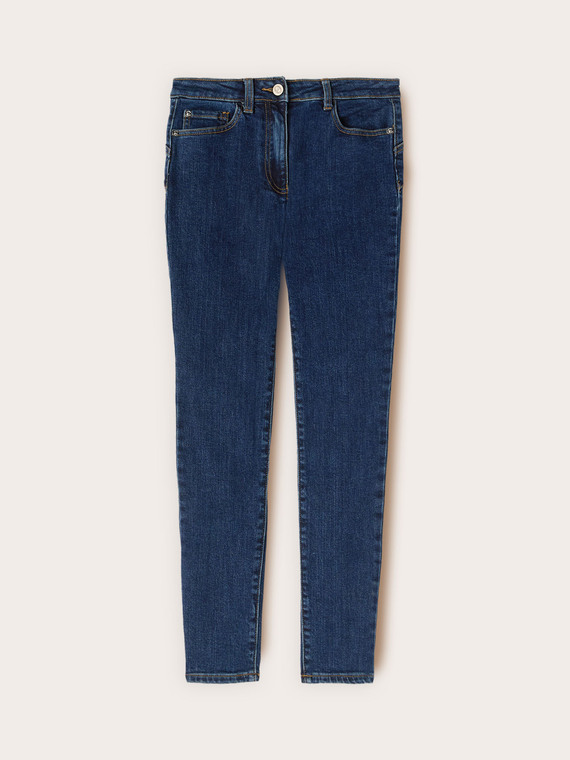 Gisele push-up skinny jeans