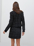 Tweed jacket with chequered pattern image number 2