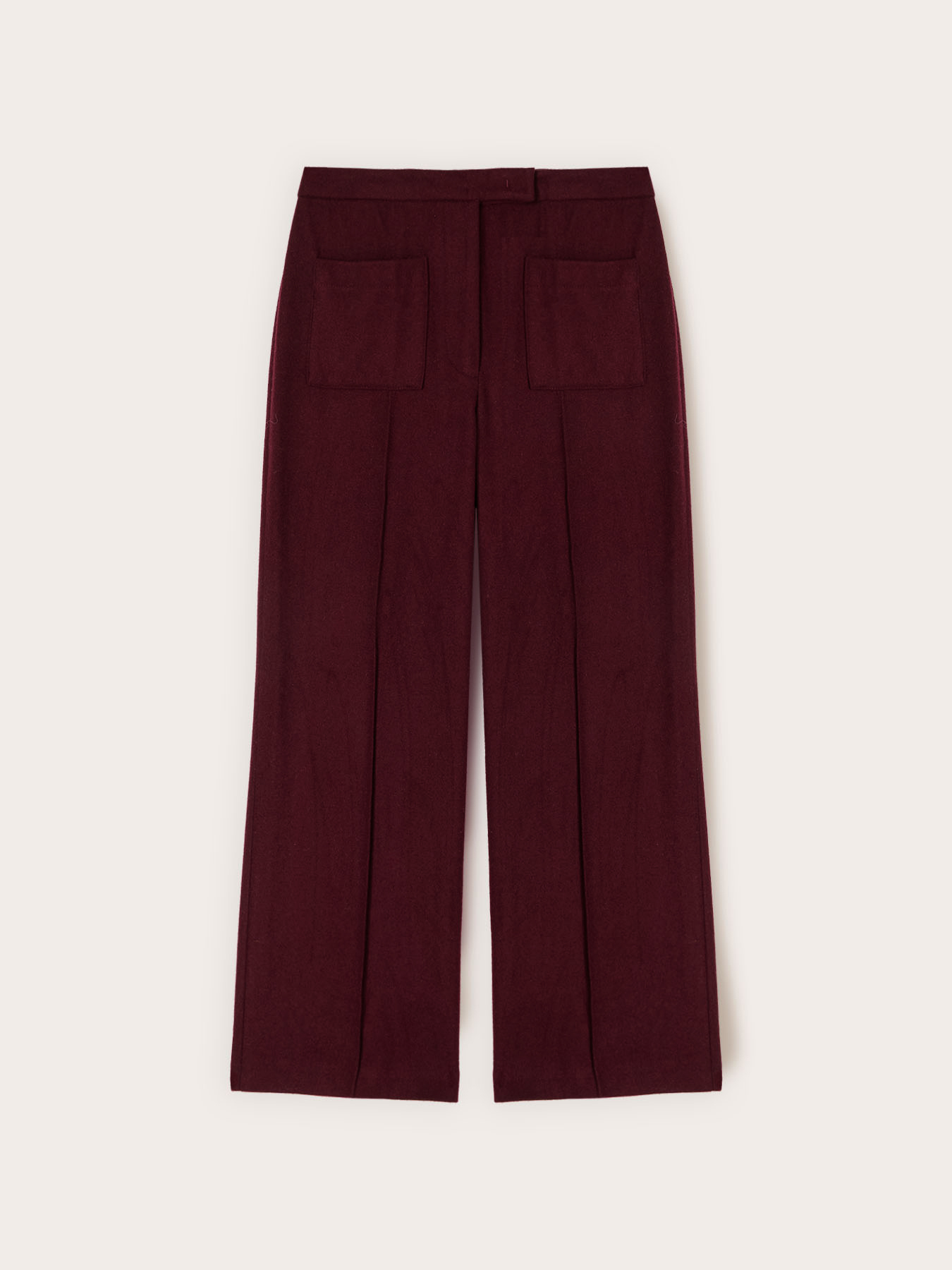 Pantaloni scurți din stofă amestec de l&acirc;nă image number 4