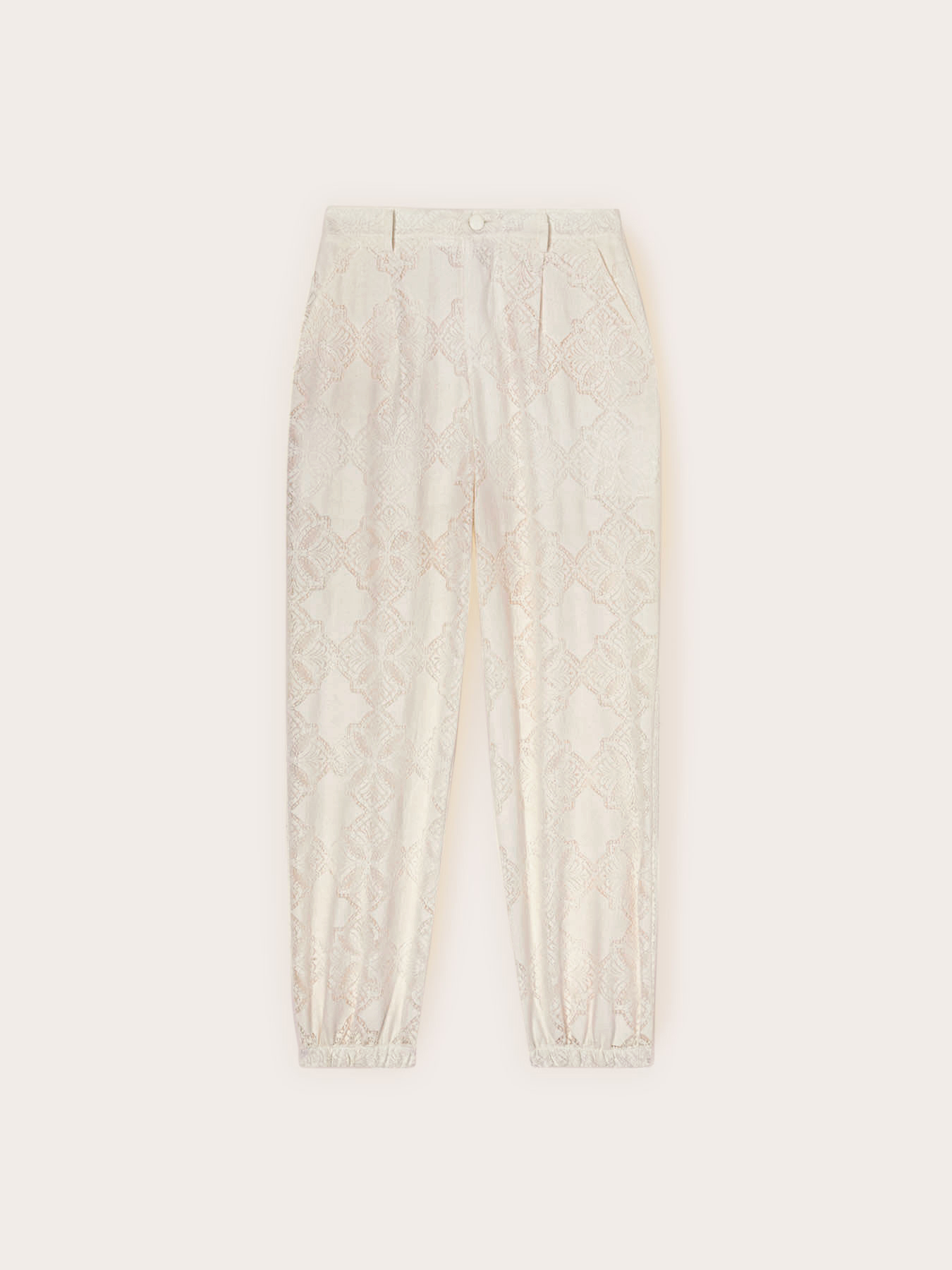 Lace jogging pants image number 4