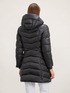 Hooded slim down jacket image number 1