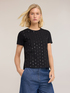 T-shirt with sequin embroidery image number 2