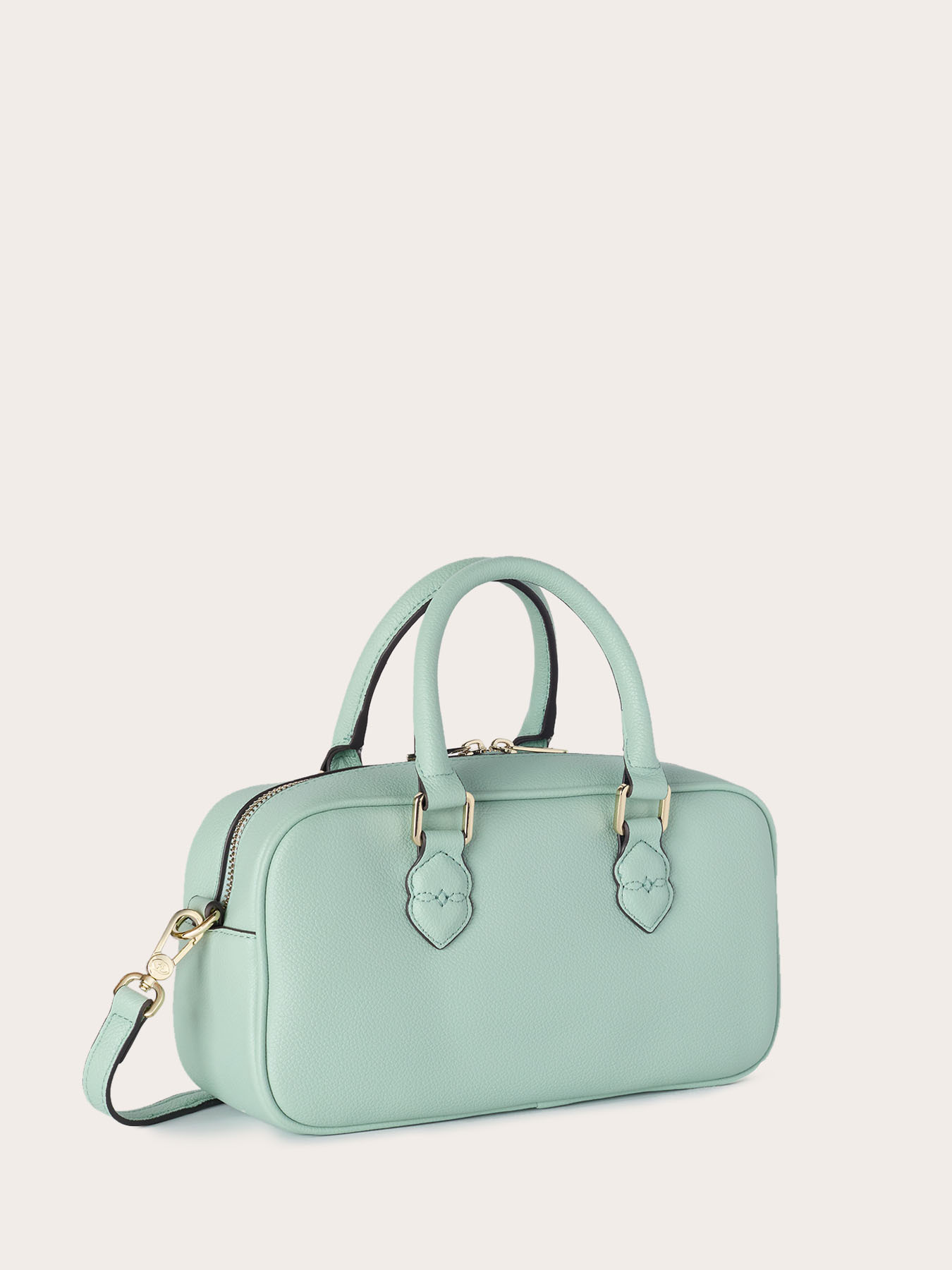 Borsa a bauletto con manici image number 3