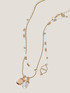 Long multi-strand necklace with beads image number 1
