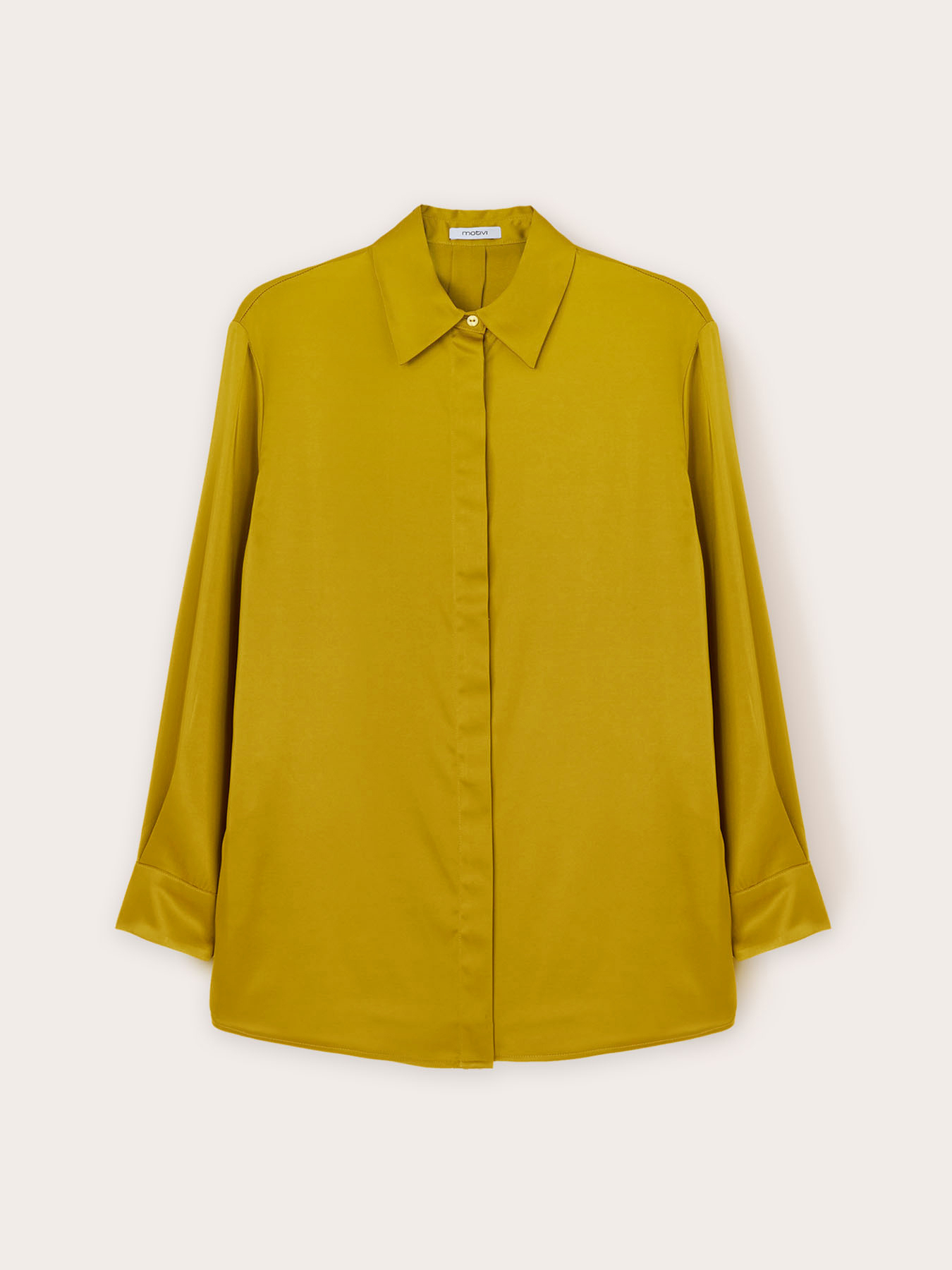 Camisa de satén image number 3