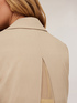 Double-breasted blazer with pleated back image number 2