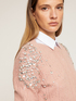Angora blend sweater with gemstones image number 2