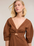 Flare dress with bow on the back image number 3