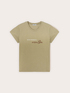 Jersey T-shirt with embroidered text image number 4