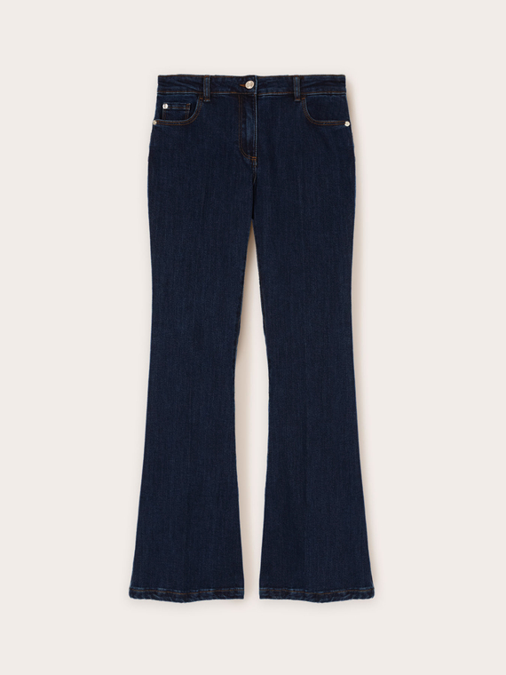 Elle push-up flared jeans