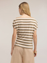 Lurex striped T-shirt image number 1