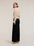 Blusa in georgette con bustier Smart Couture image number 3