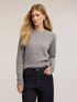 Pull en laine &agrave; torsades image number 0
