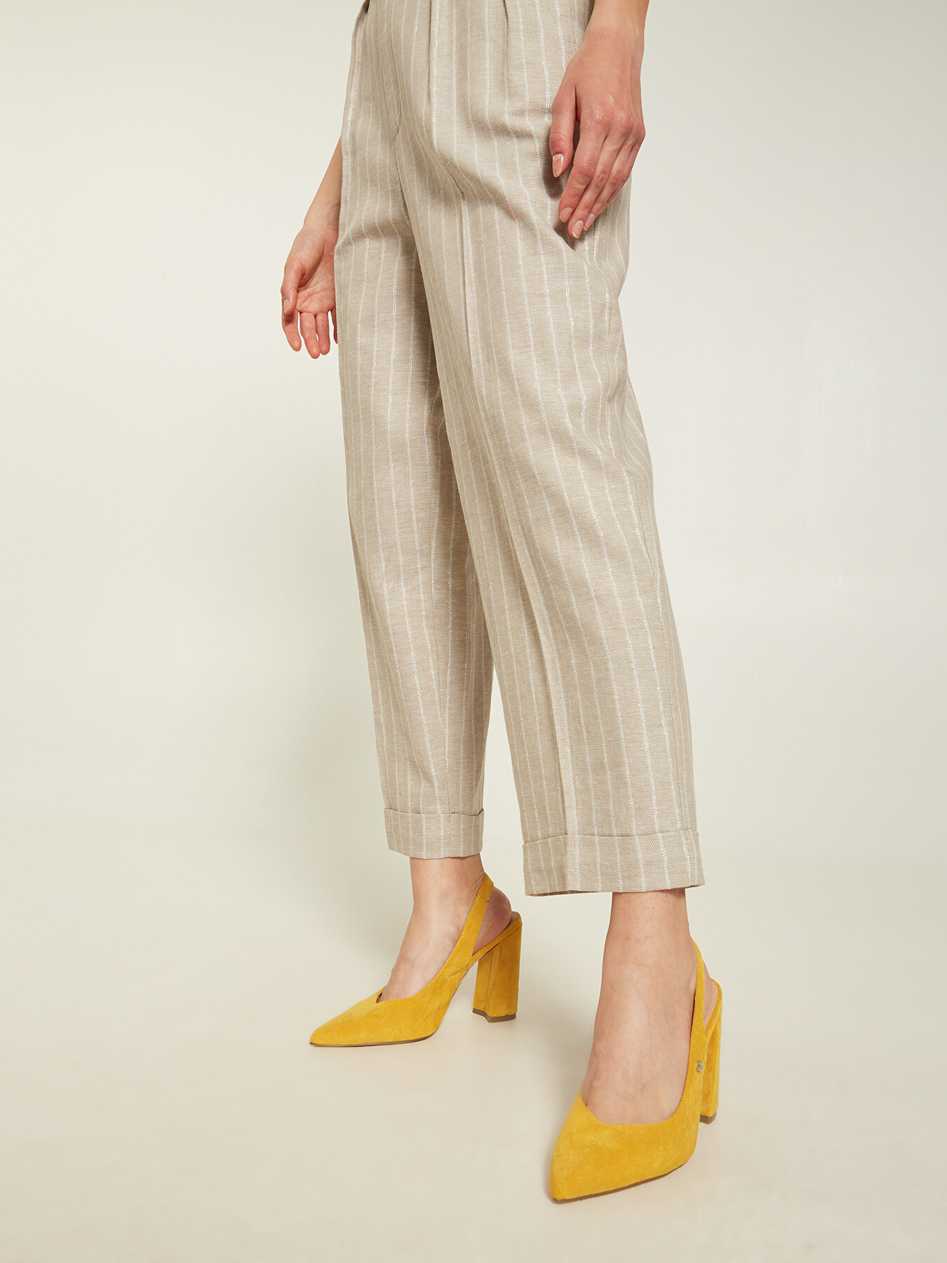 Escarpins slingback &agrave; talon large image number 3