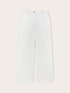 Linen blend palazzo trousers image number 4