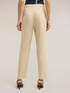 Pantalon regular en tissu teint fil &agrave; rayures image number 1