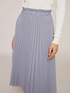 Striped pleated skirt image number 2