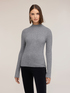 Gerippter Rollkragenpullover aus Wollmischung image number 0