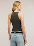 Top de punto lurex con botones image number 1