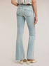 High-waisted push-up flare jeans image number 1