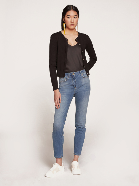 Gisele high-waist skinny jeans