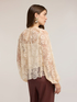 Lace blouse with raglan sleeves image number 1