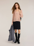 Bluse aus Georgette mit Polka Dots und Plissee image number 2