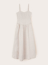 Robe flare longue en m&eacute;lange de lin image number 3