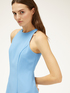 Rochie mini din material crep image number 3