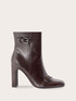 Ankle boots with block heel and buckles image number 0