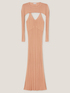 Kleid mit Bolero aus Rippstrick image number 4